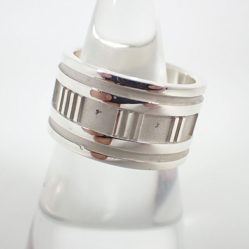 Tiffany & Co 925 Atlas Wide Ring