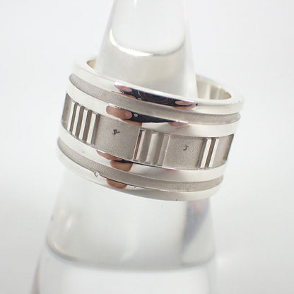 Tiffany & Co 925 Atlas Wide Ring