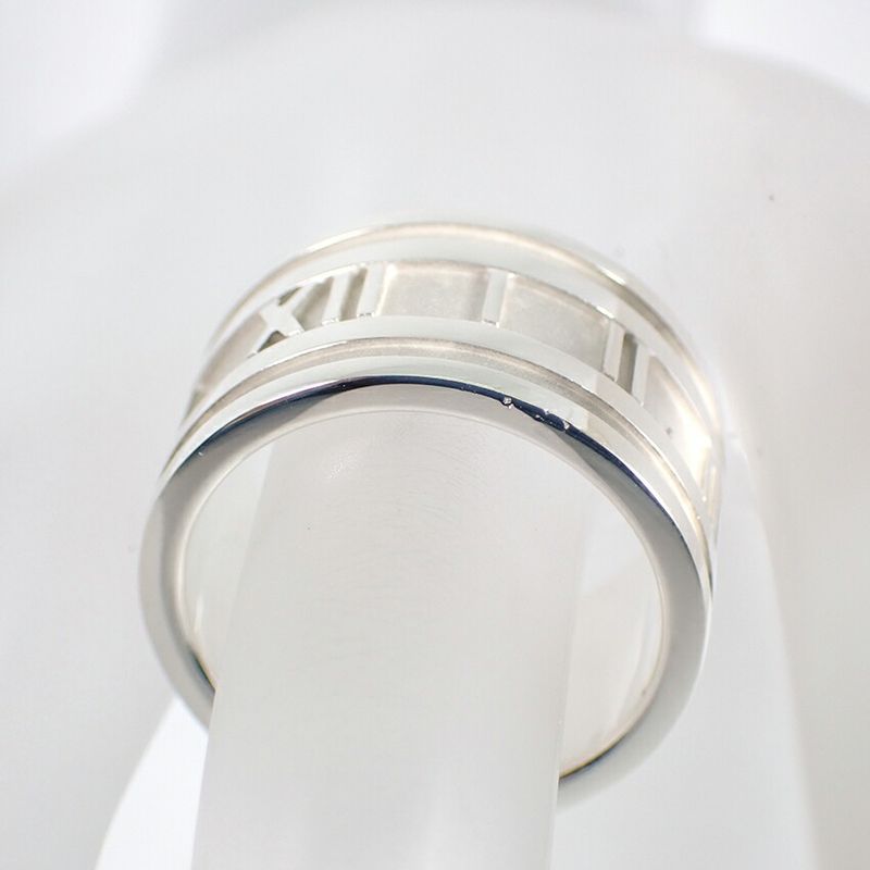 Tiffany & Co 925 Atlas Wide Ring