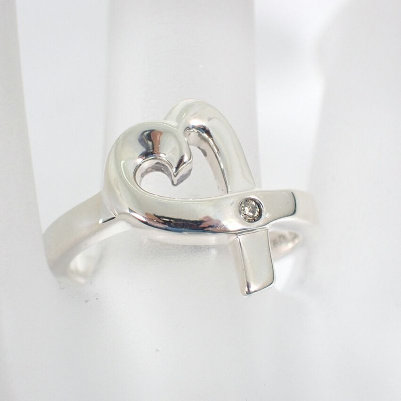 Tiffany & Co 925 Diamond Loving Ring