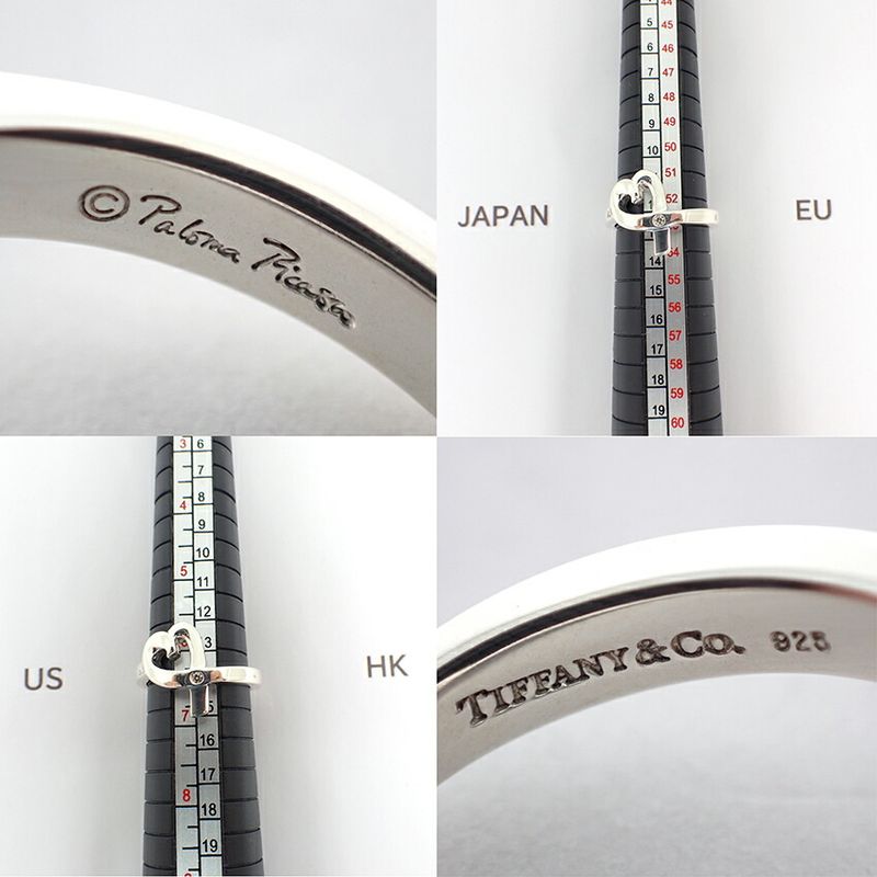 Tiffany & Co 925 Diamond Loving Ring