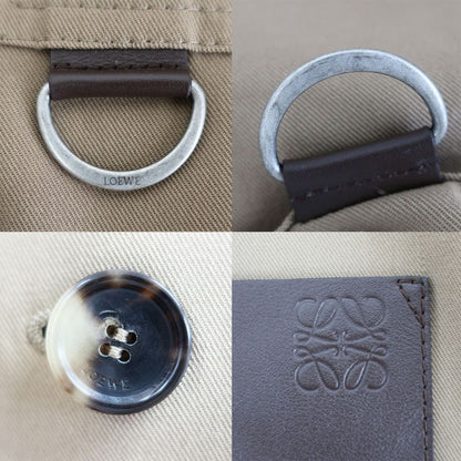 Loewe Jacket 42 Brown Beige Cotton Dring Top