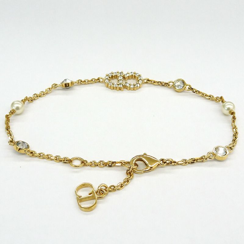 Dior Bracelet Clair D Lune Rhinestone Pearl