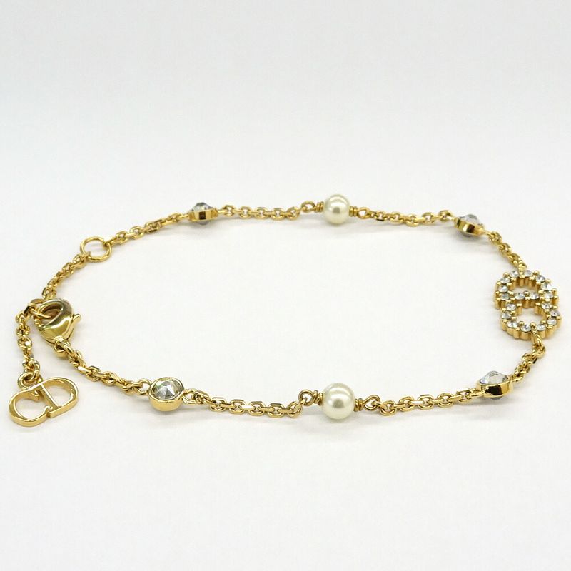 Dior Bracelet Clair D Lune Rhinestone Pearl