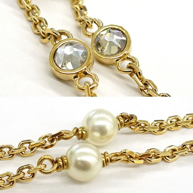 Dior Bracelet Clair D Lune Rhinestone Pearl