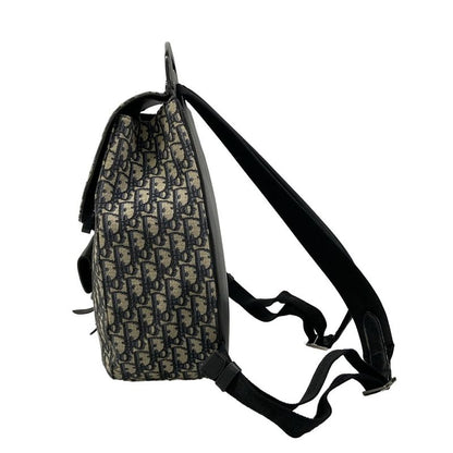 Dior Backpack Gallop Oblique Navy Ivory