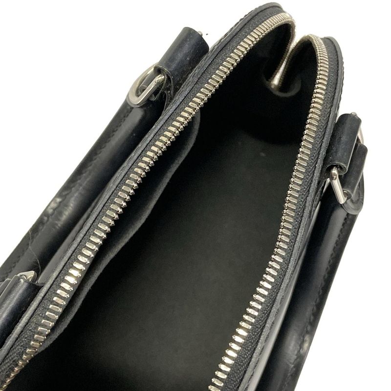 Louis Vuitton Handbag Epi Alma BB Noir Black Leather