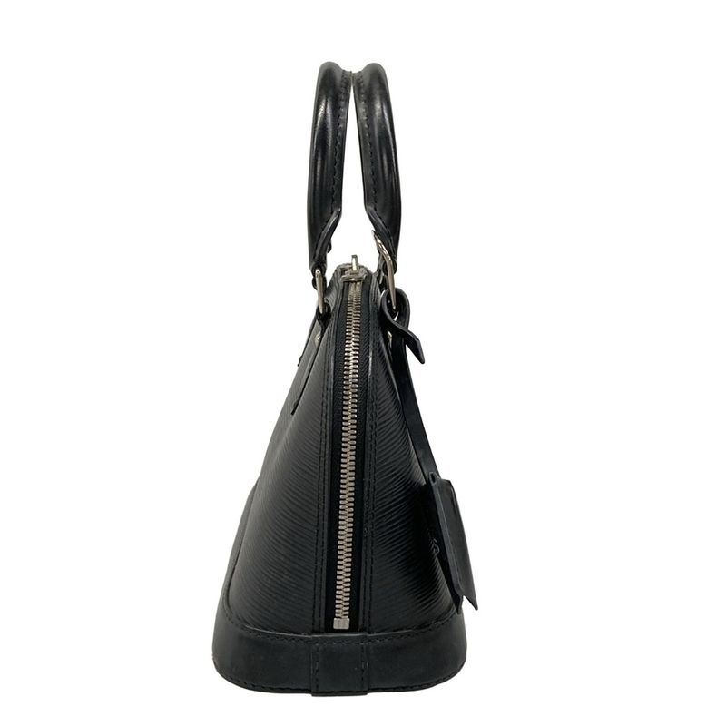 Louis Vuitton Handbag Epi Alma BB Noir Black Leather
