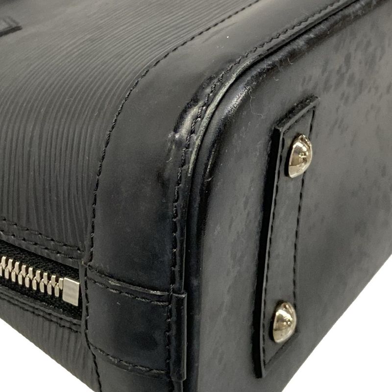 Louis Vuitton Handbag Epi Alma BB Noir Black Leather