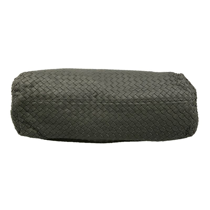 Bottega Veneta Tote Intrecciato Dark Gray Leather