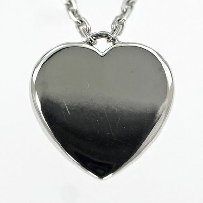 Cartier Necklace Heart Pave Diamond 18K White Gold