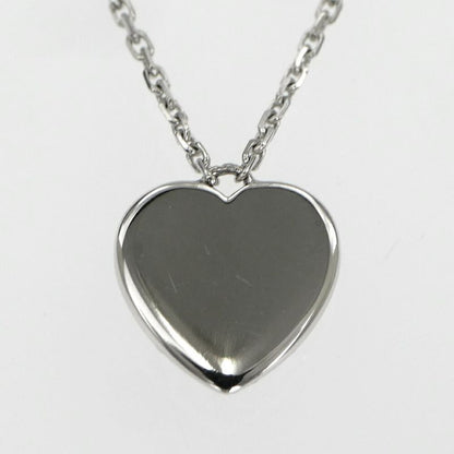 Cartier Necklace Heart Pave Diamond 18K White Gold