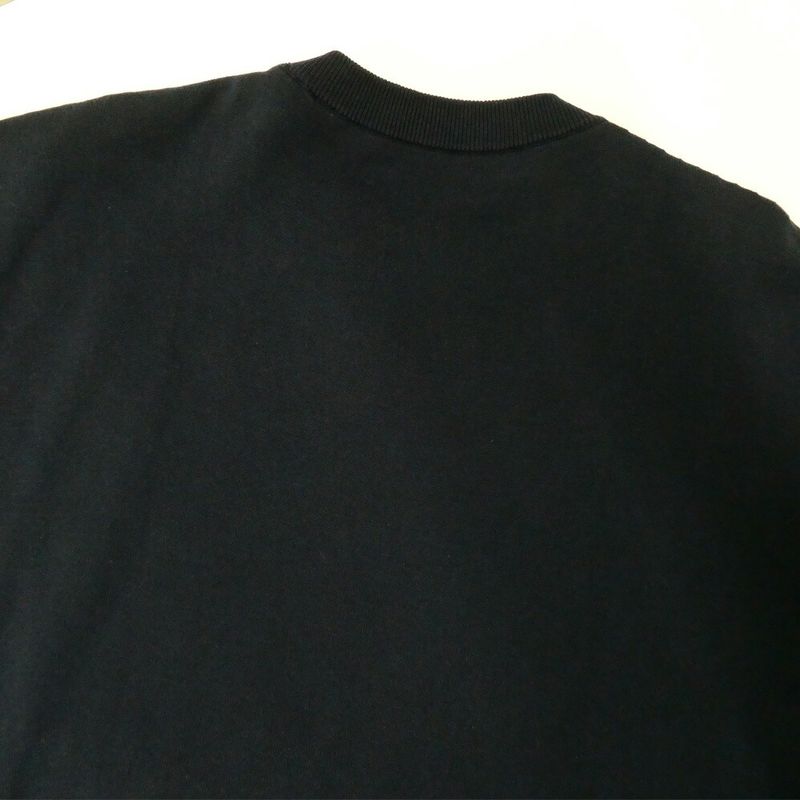 Louis Vuitton Sleeve Monogram Cotton Short Knit T-Shirt Navy