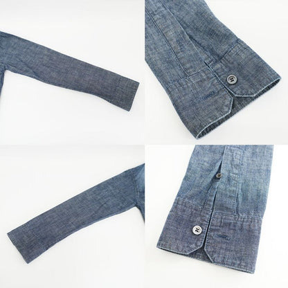 Loewe Denim Shirt Jacket 42 Blue Cotton