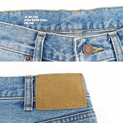 Celine Cutoff Denim 27 Blue 634 Pants