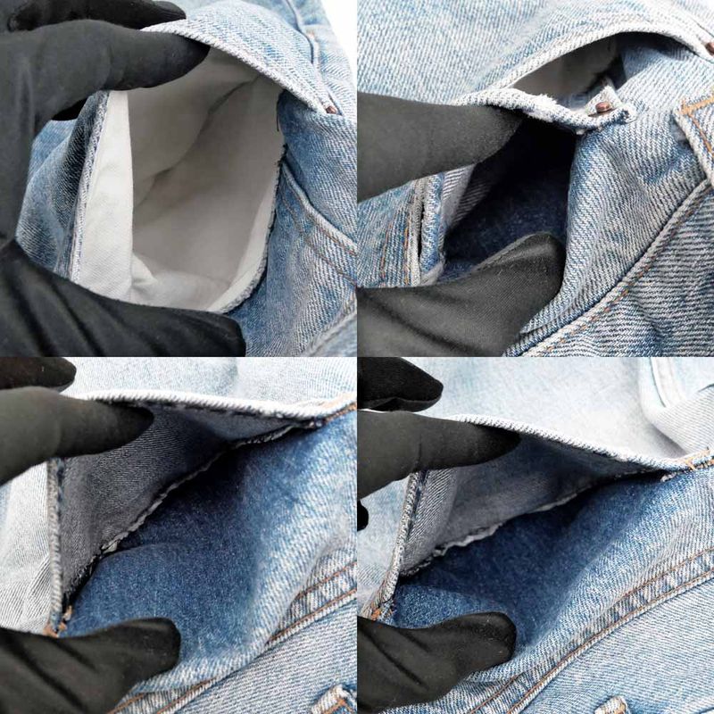 Celine Cutoff Denim 27 Blue 634 Pants