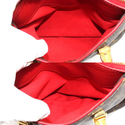 Louis Vuitton Pallas BB Shoulder Bag Monogram Brown Red