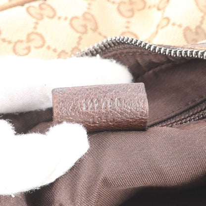 Gucci GG Canvas Leather Shoulder Bag