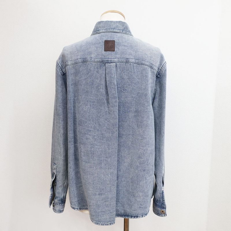 Loewe Set Denim Top and Bottom Shirt Pants