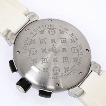 Louis Vuitton Tambour in Black Digital Analog Watch