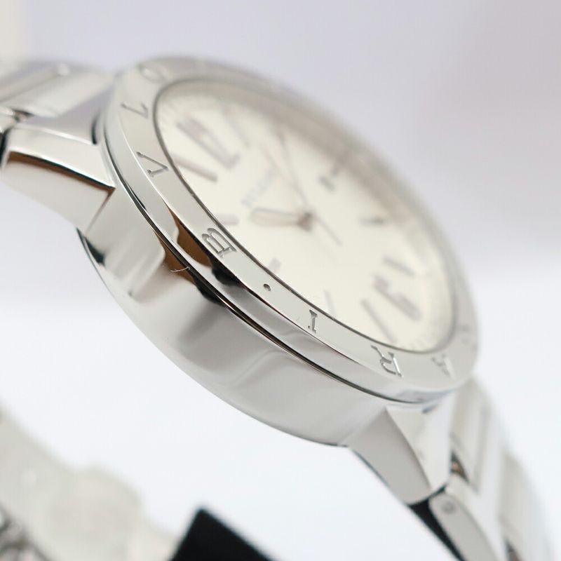 Bvlgari Silver Box and Paper Automatic Watch