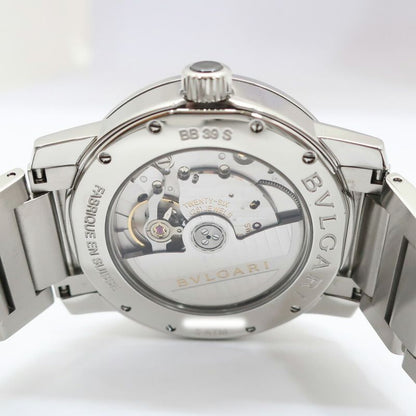 Bvlgari Silver Box and Paper Automatic Watch