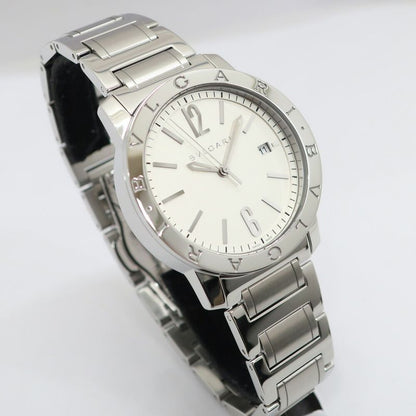 Bvlgari Silver Box and Paper Automatic Watch