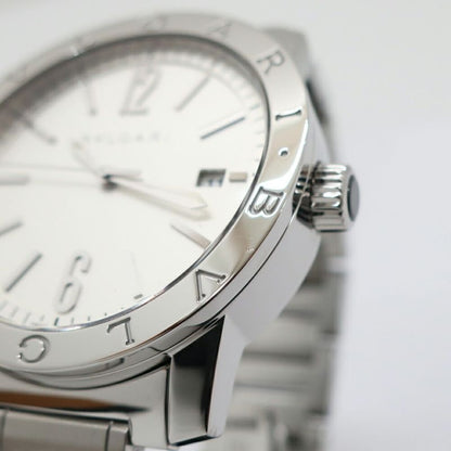 Bvlgari Silver Box and Paper Automatic Watch