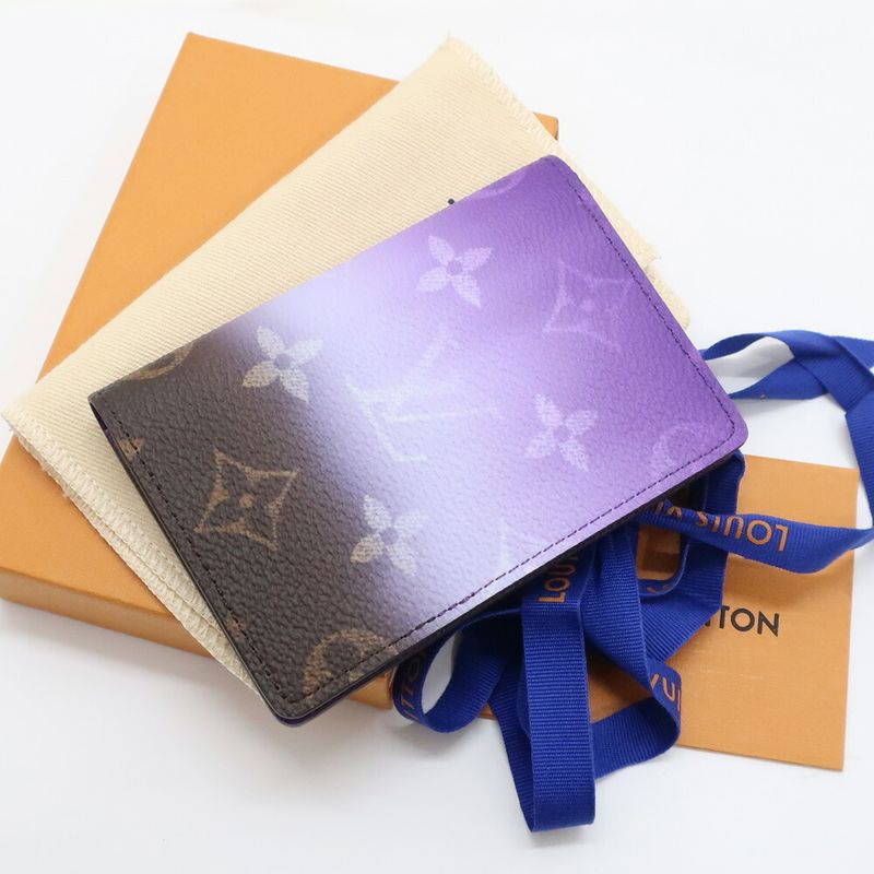Louis Vuitton Monogram Pigment Card Case Organizer de Poche
