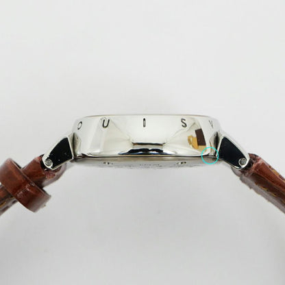 Louis Vuitton Tambour PM Brea Pink Shell Dial Watch