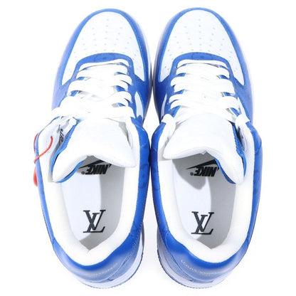 Louis Vuitton Air Force 1 Low by Virgil Abloh Nike Sneaker White Blue