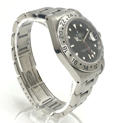 Rolex Explorer II Oyster Perpetual Date Watch SS Silver