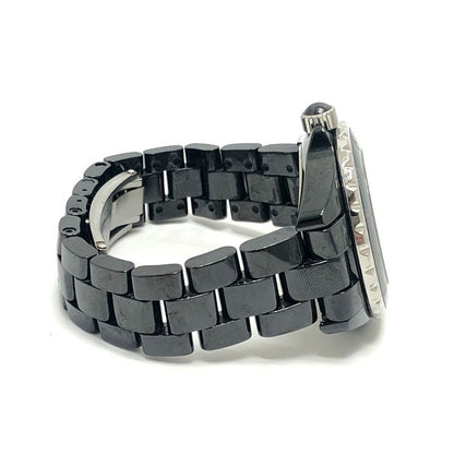 Chanel Watch Ceramic Black
