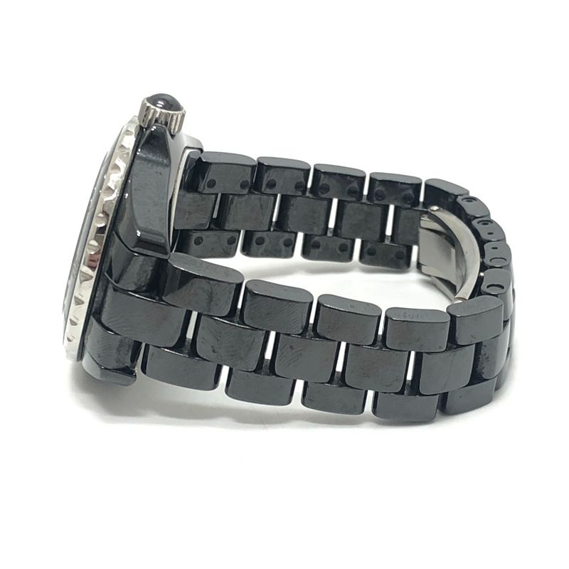 Chanel Watch Ceramic Black