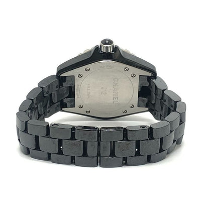 Chanel Watch Ceramic Black