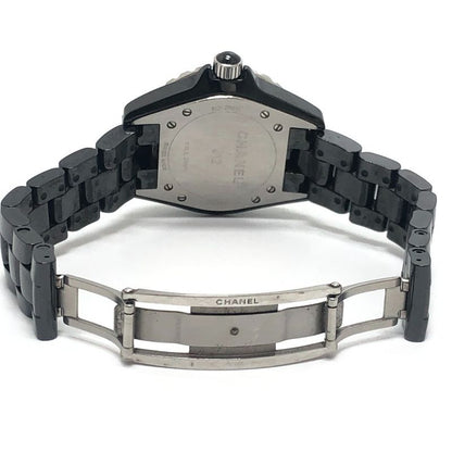 Chanel Watch Ceramic Black