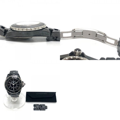 Chanel Watch Ceramic Black