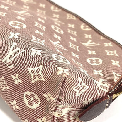 Louis Vuitton Makeup Pouch Pochette Cosmetic Monogram Idylle Sepia Red
