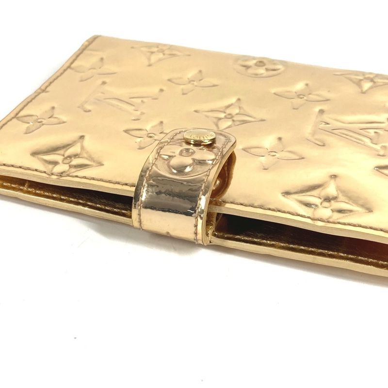 Louis Vuitton Notebook Cover Agenda PM Leather Gold