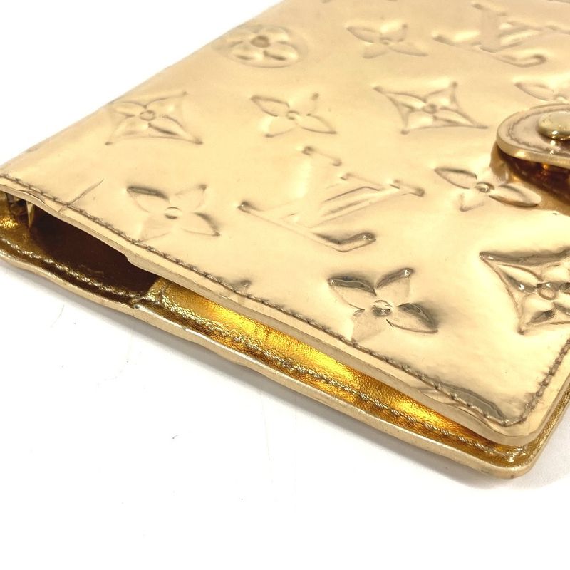 Louis Vuitton Notebook Cover Agenda PM Leather Gold