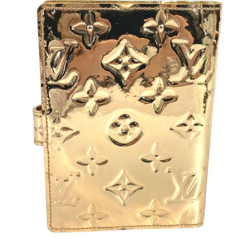 Louis Vuitton Notebook Cover Agenda PM Leather Gold