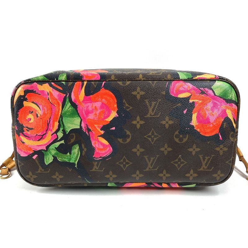 Louis Vuitton Tote Neverfull MM Monogram Canvas Pink