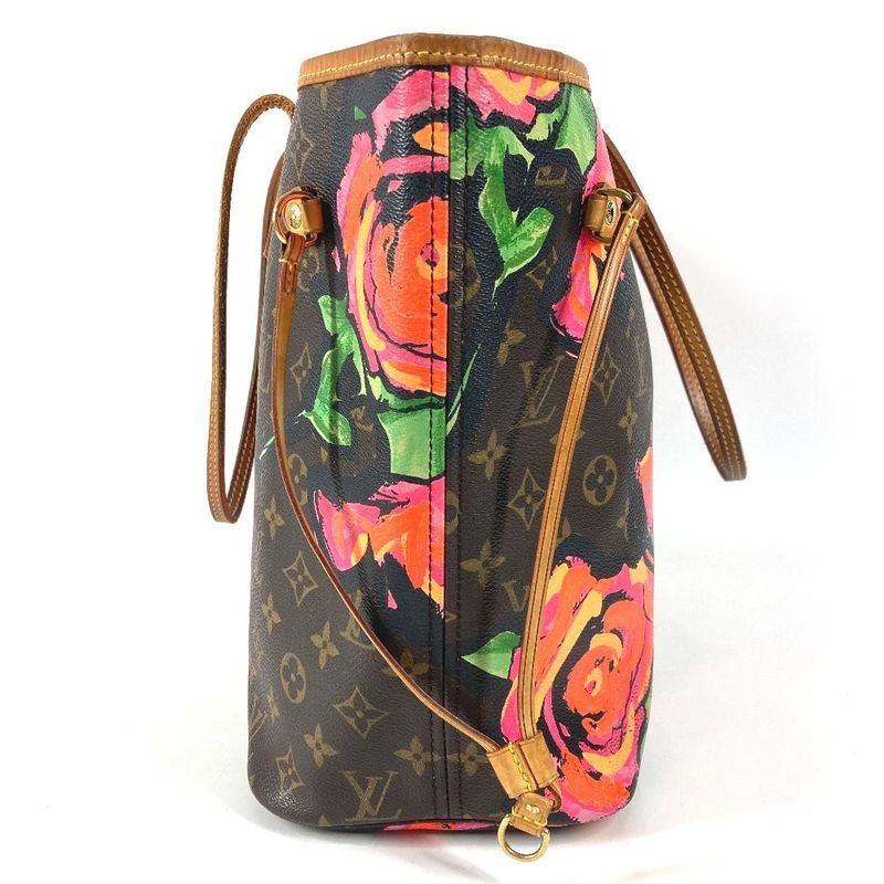 Louis Vuitton Tote Neverfull MM Monogram Canvas Pink
