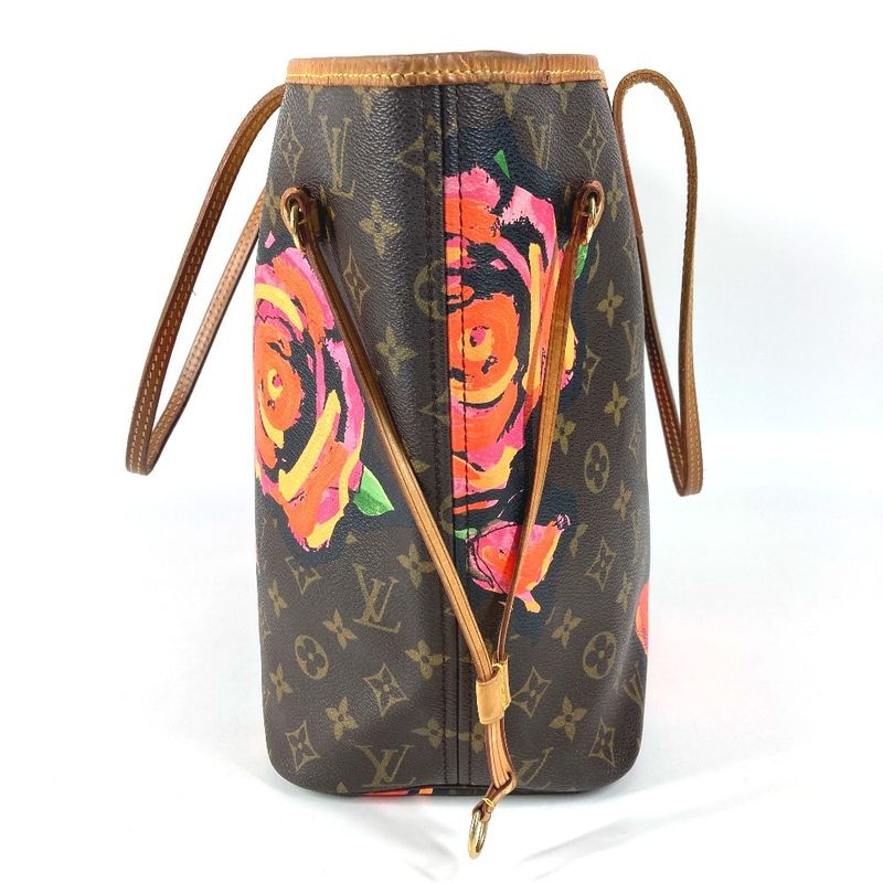 Louis Vuitton Tote Neverfull MM Monogram Canvas Pink
