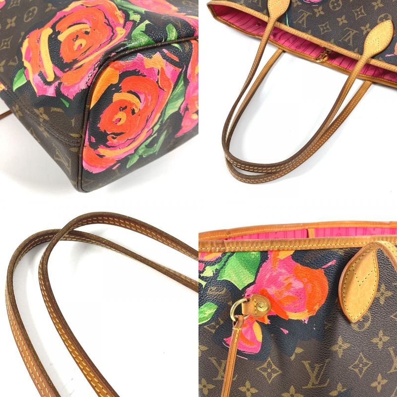 Louis Vuitton Tote Neverfull MM Monogram Canvas Pink
