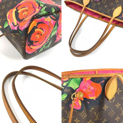 Louis Vuitton Tote Neverfull MM Monogram Canvas Pink