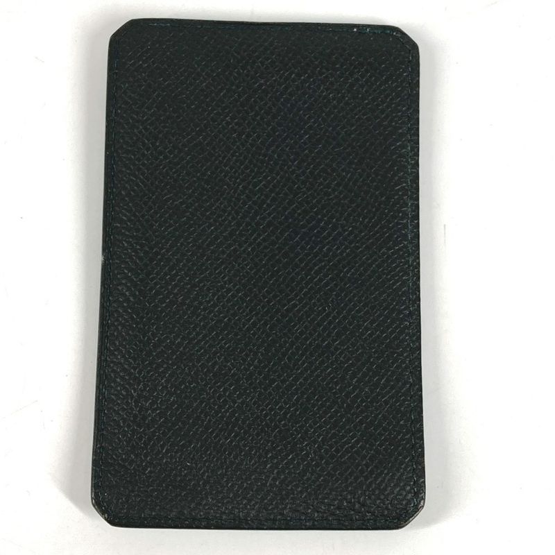 Hermes Card Case Logo City Epsom Black