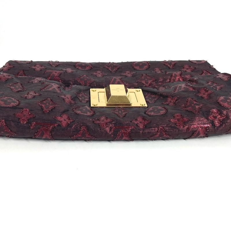 Louis Vuitton Clutch Pochette Altaire Monogram Motard Purple
