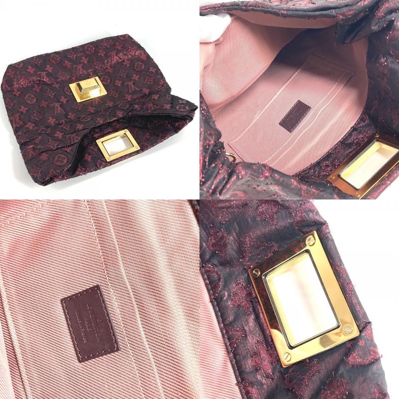 Louis Vuitton Clutch Pochette Altaire Monogram Motard Purple