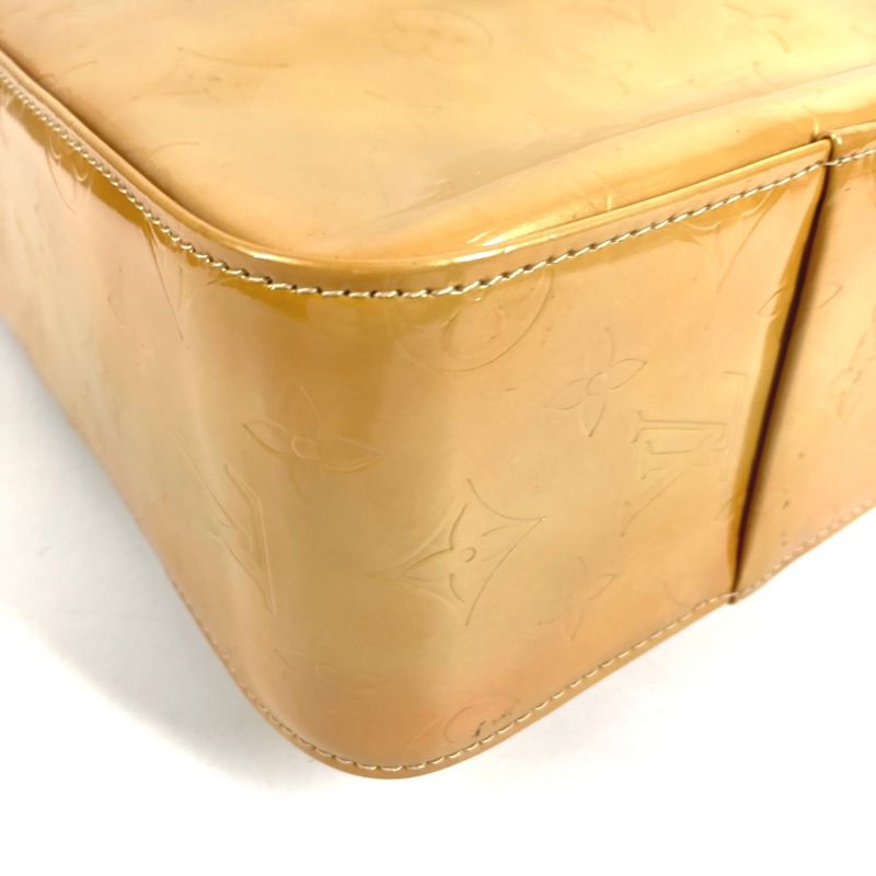 Louis Vuitton Shoulder Bag Columbus Monogram Vernis Canvas Beige